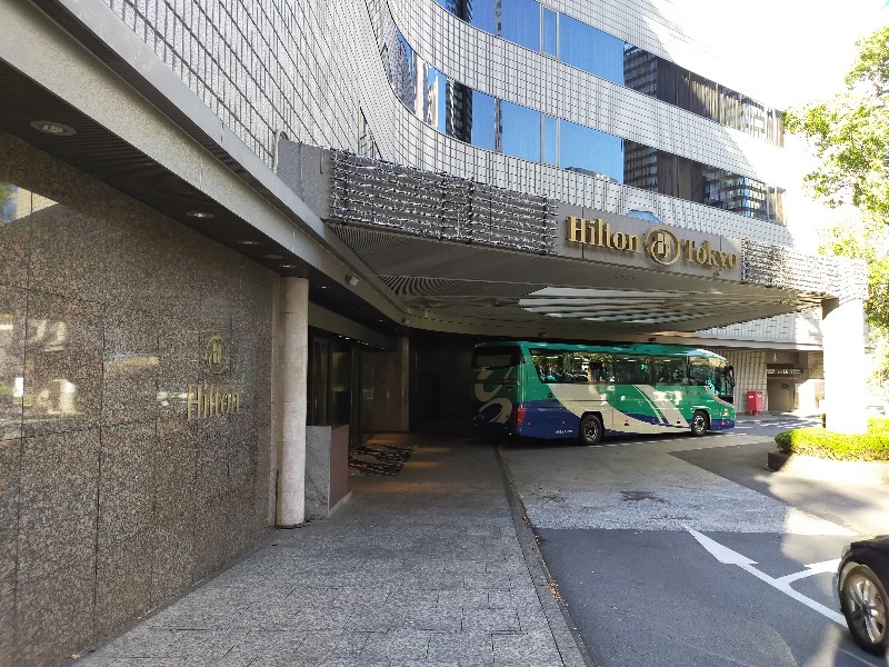 ヒルトン東京（西新宿）の入り口